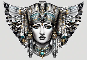 cleopatra tattoo idea