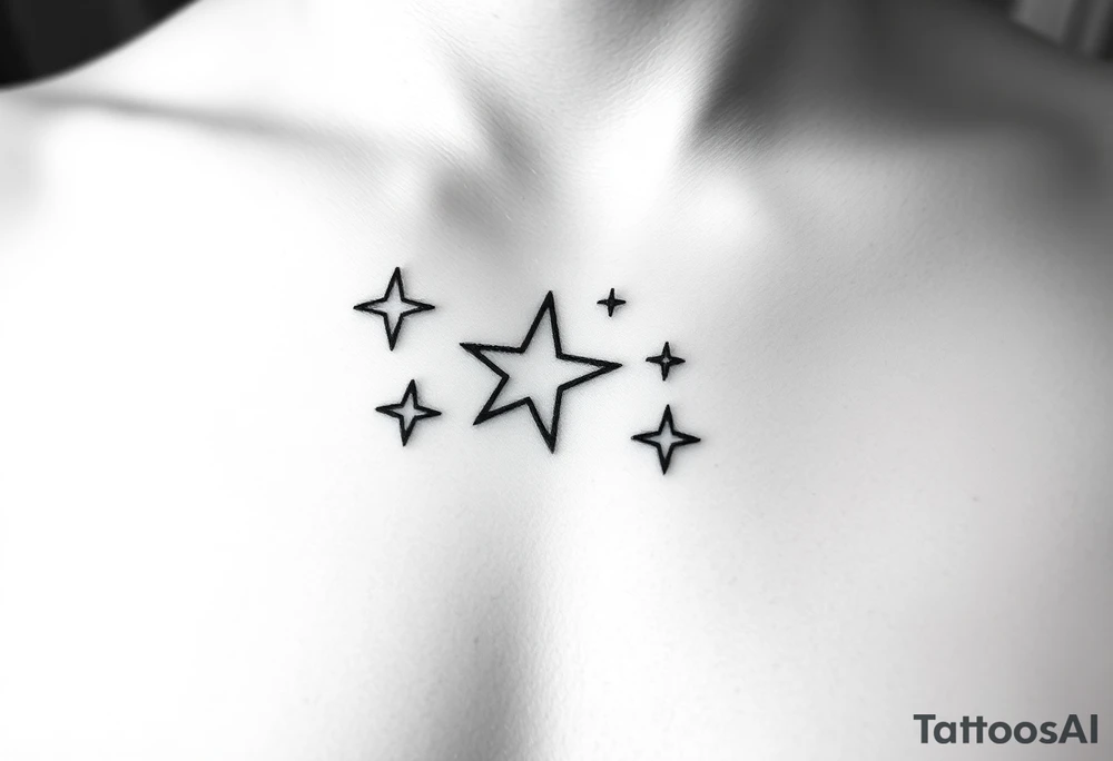 Stars tattoo idea