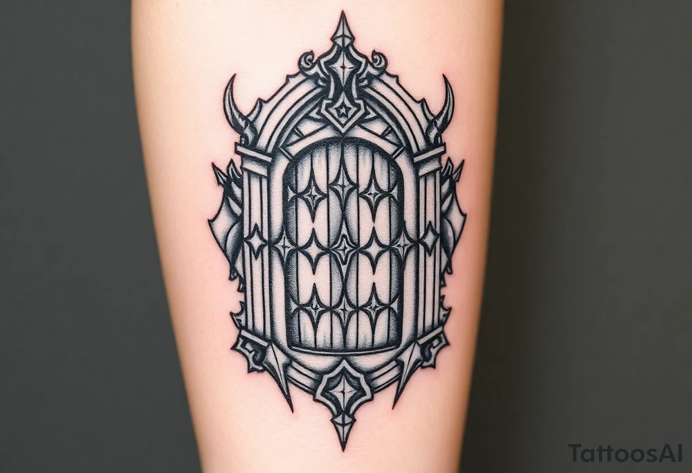 Deaths door, or hells gates tattoo idea