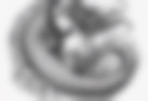 flowing serpent tail mermaid tattoo idea