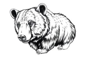 Bear, Portland Oregon tattoo idea