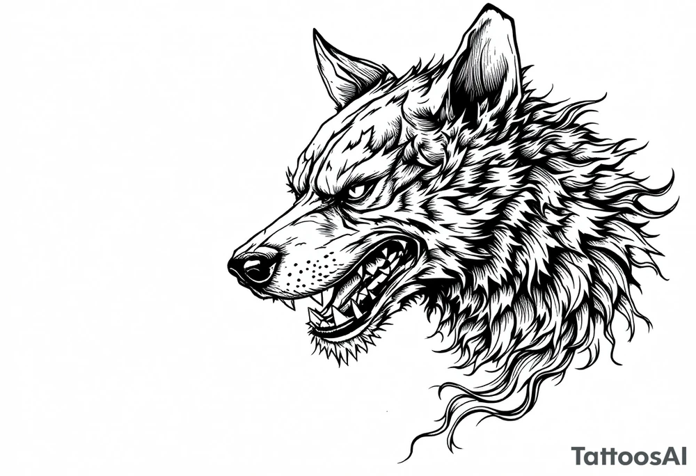 Japanese fu dog tattoo idea