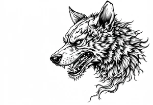 Japanese fu dog tattoo idea