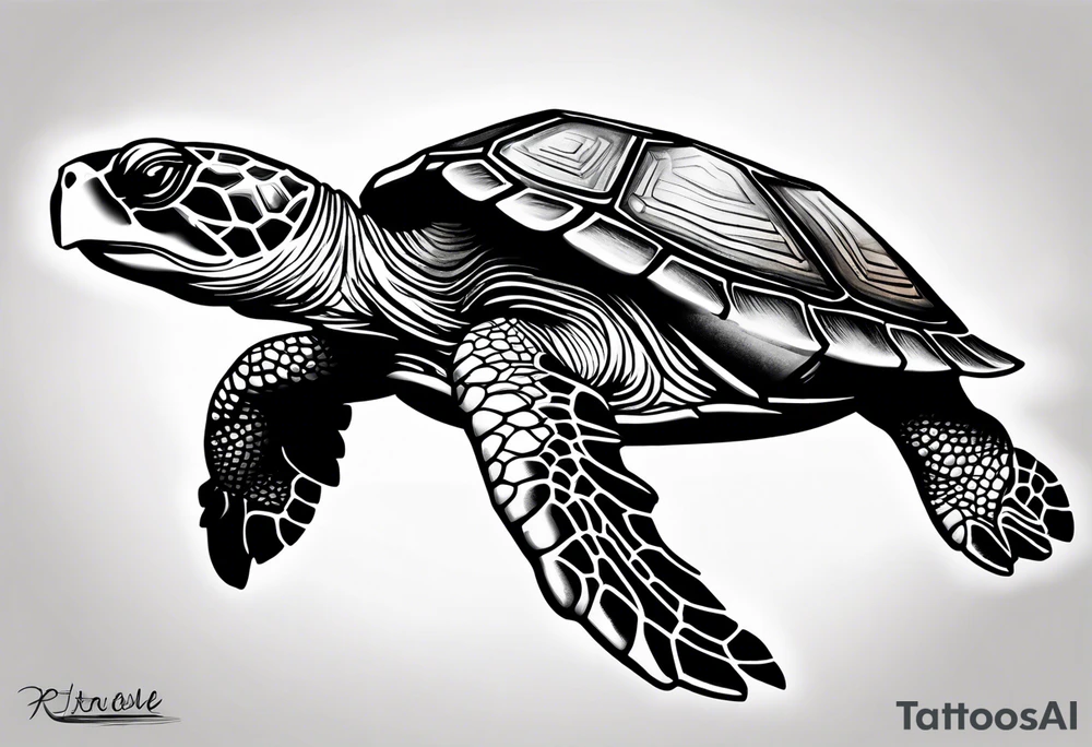 turtle tattoo idea