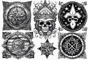 Witchcraft church addiction jail mom farm  cancer zodiac 69 broken blessed lost tattoo idea