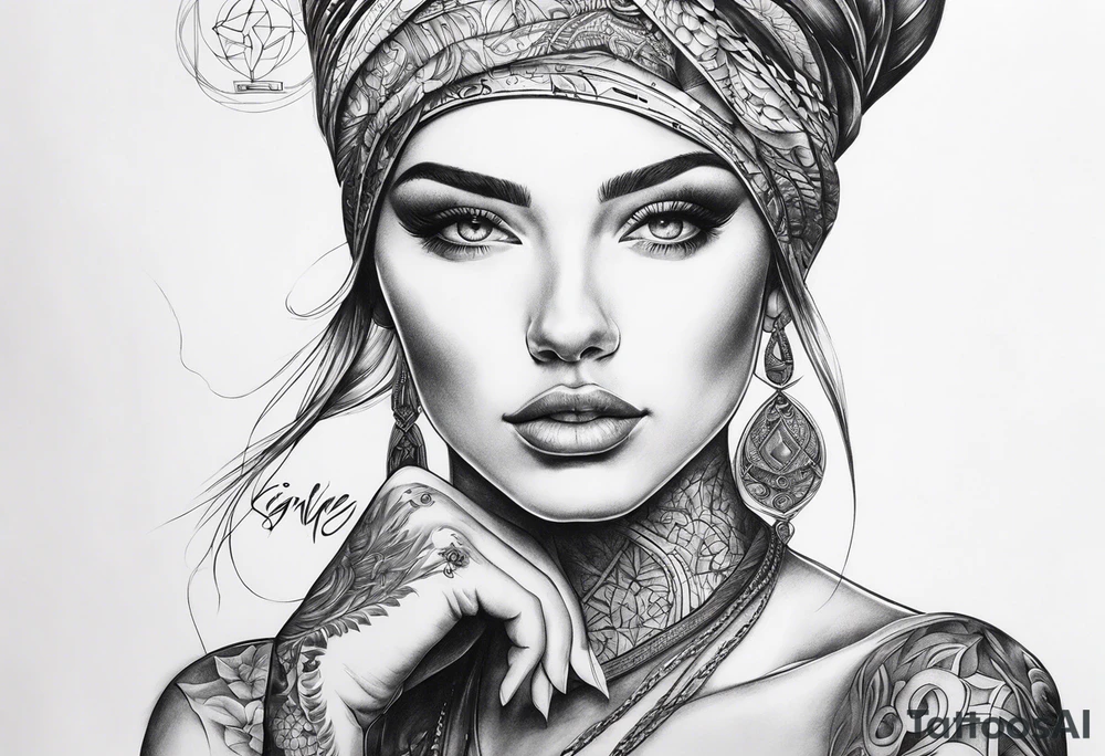 Signe infini tattoo idea