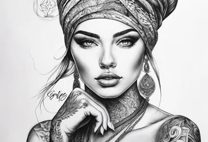 Signe infini tattoo idea
