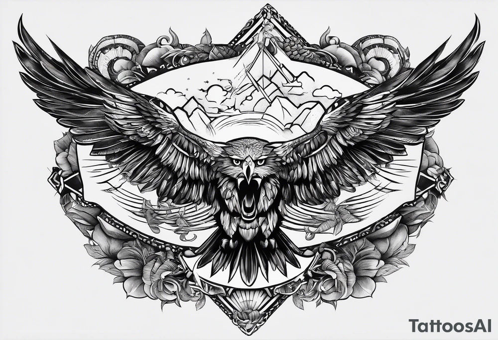 air strike tattoo idea
