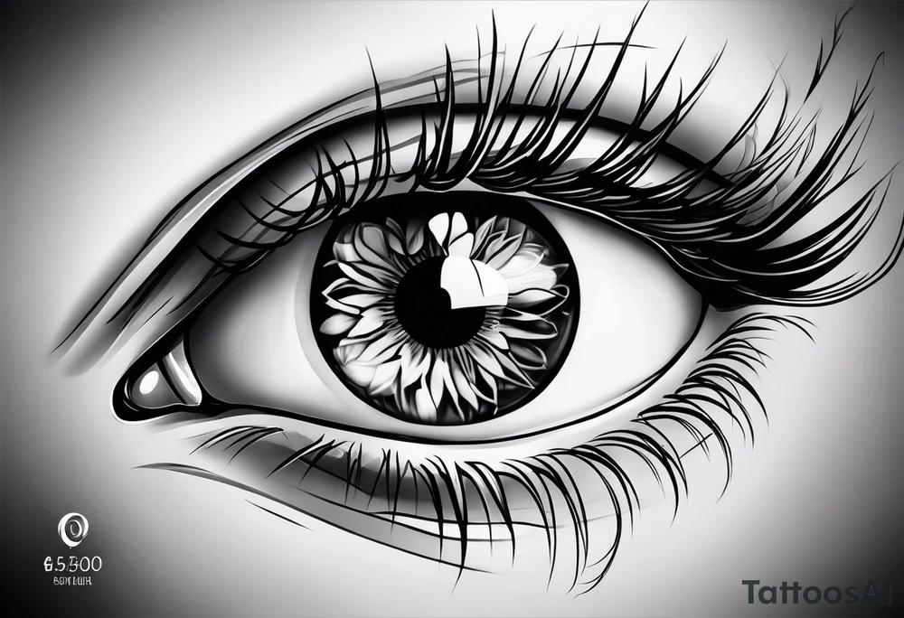 big eyes tattoo idea