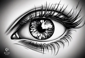 big eyes tattoo idea