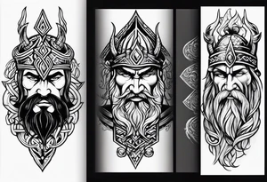 Viking tattoo idea