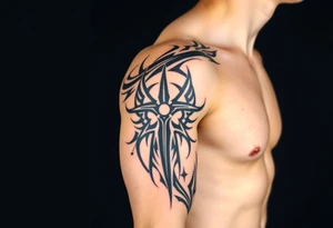 Audentes fortuna iavat quote from Latin, Roman army symbol as well tattoo idea