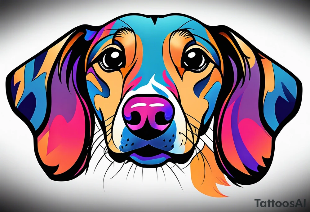 Dachshund tattoo idea