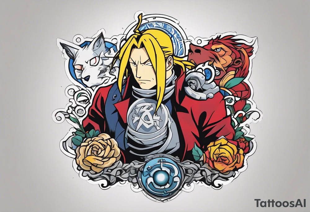 Fullmetal alchemist tattoo idea