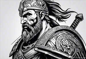 Ares God of War tattoo idea
