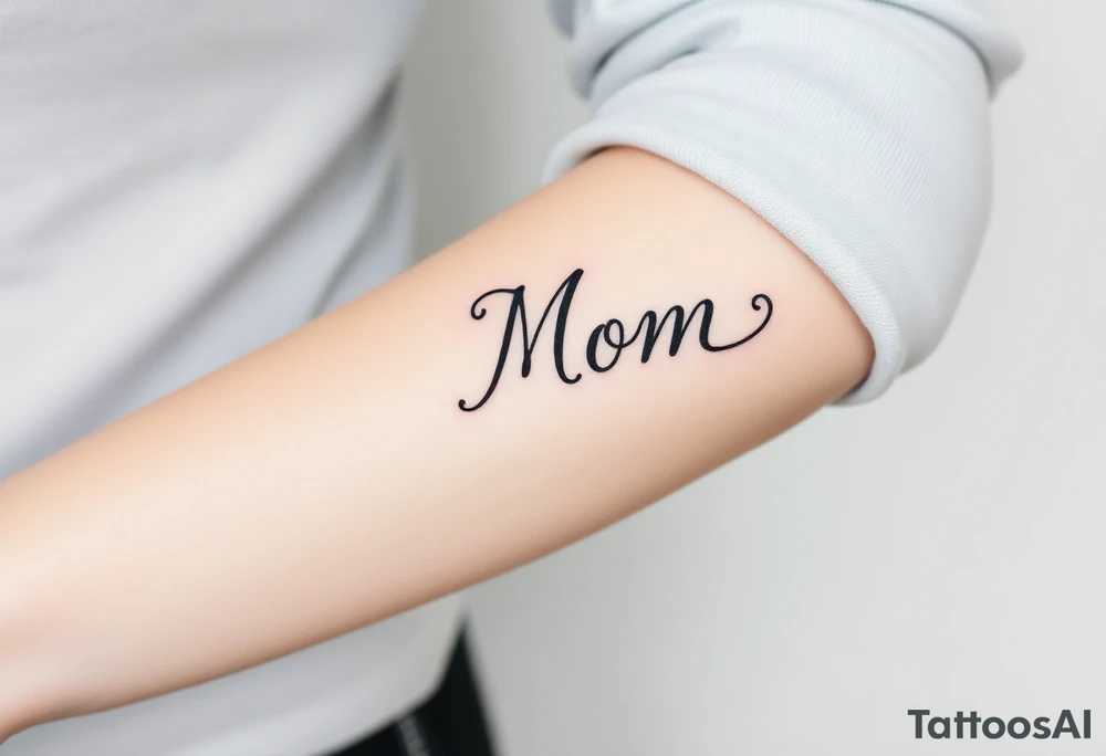 Mom tattoo idea