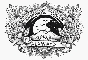 Always and Forever tattoo idea