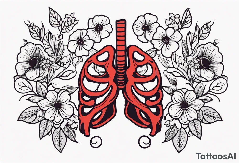 human ribs


old school vintage simple traditional design surrounded by vintage flowers


bold color simple tattoo idea