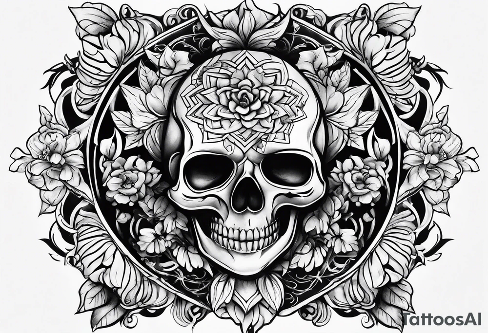 Hellscape tattoo idea
