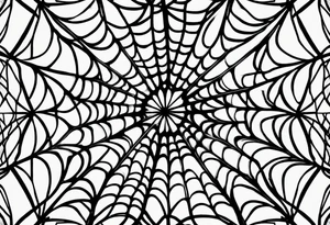 A spider web tattoo for the elbow.
Shorter horizontally, longer vertically. tattoo idea