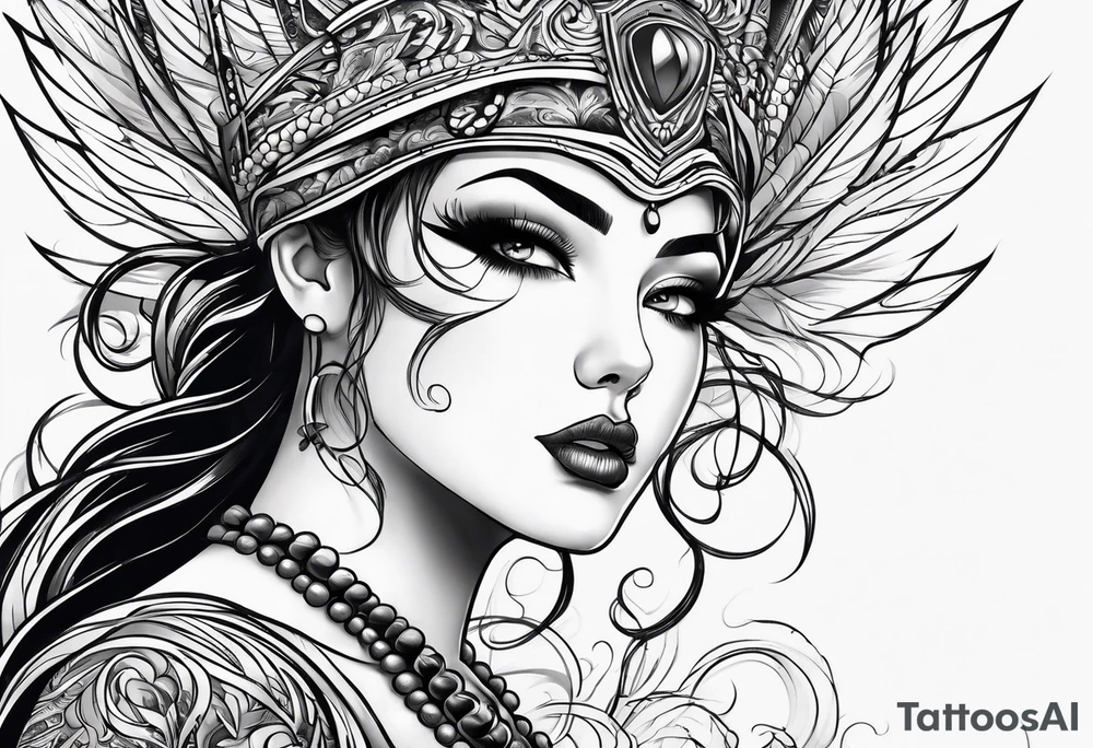 lightening tattoo idea