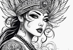 lightening tattoo idea