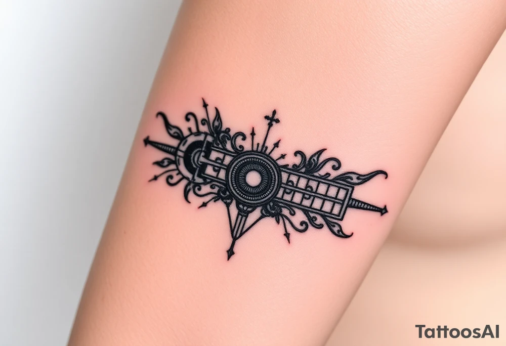 music tattoo idea