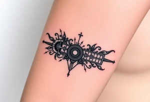 music tattoo idea