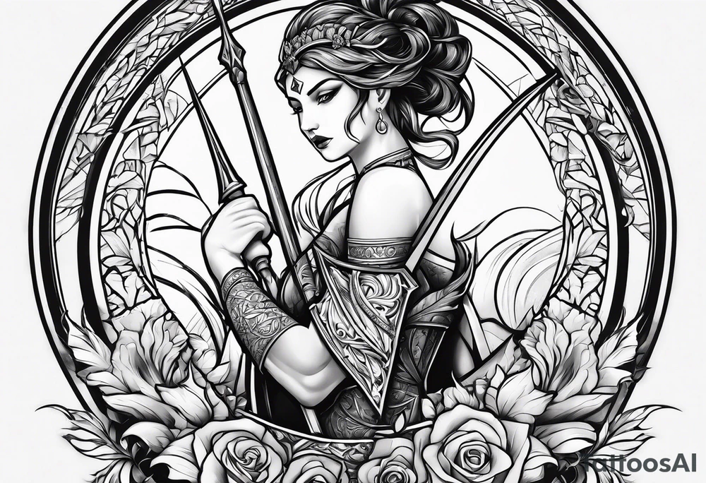 Spear of Longinus tattoo idea