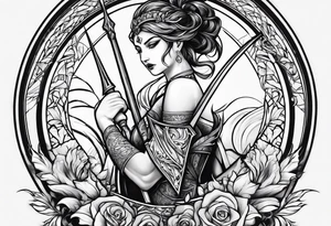 Spear of Longinus tattoo idea