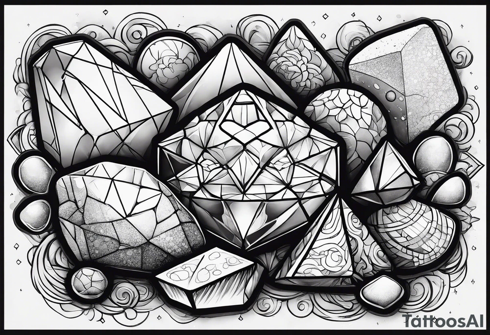 Wishing rocks tattoo idea