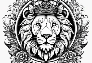 Dutch lineage/heritage tattoo using the dutch republic lion, keep it simple and gothic feel tattoo idea