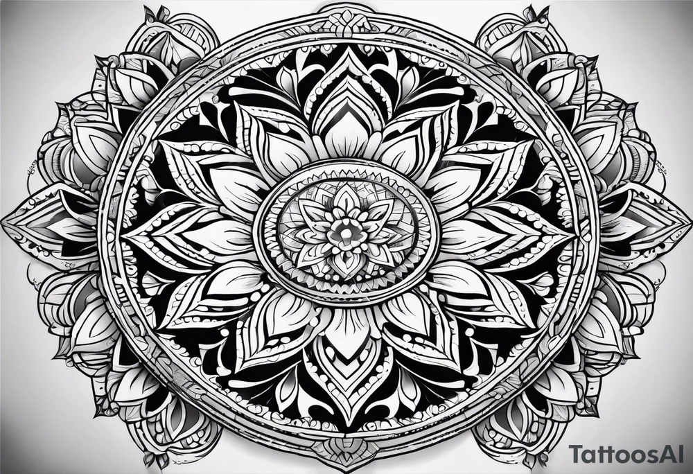 mandala tattoo idea