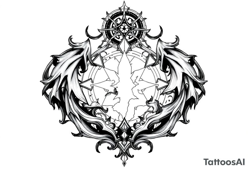 Reincarnation lust tattoo idea