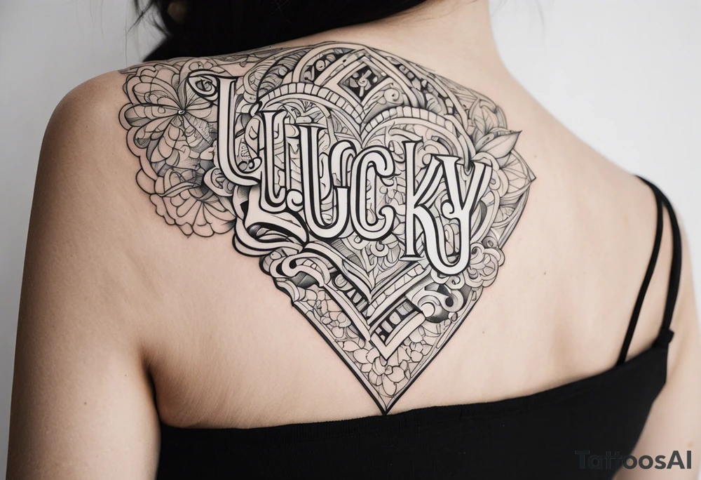 Lucky tattoo idea