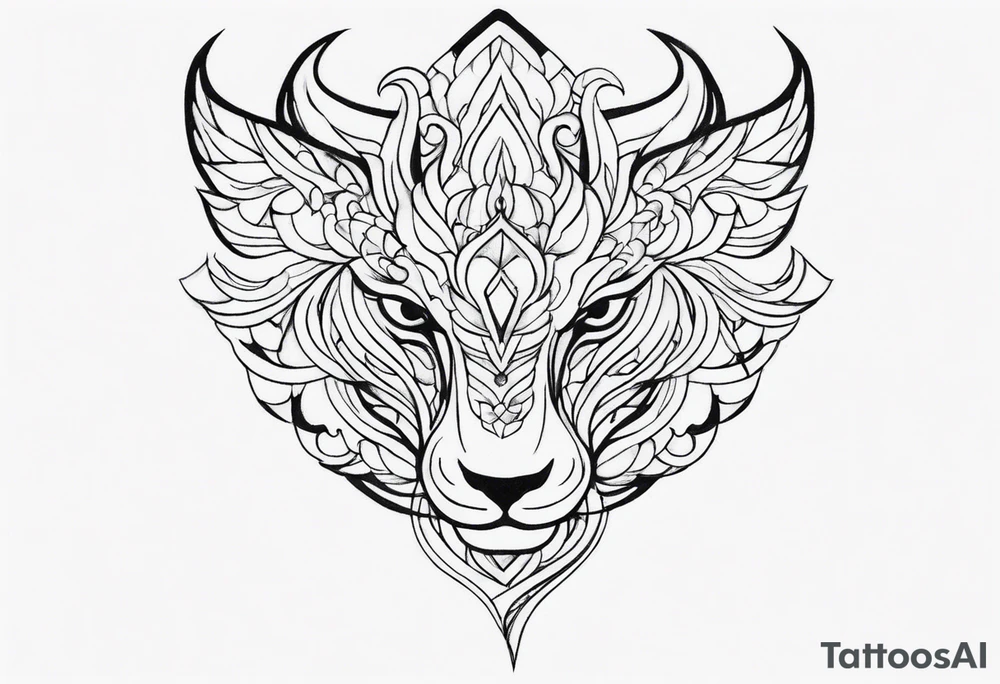 Around NECk men's tattoo tattoo idea