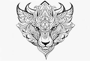 Around NECk men's tattoo tattoo idea