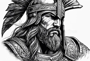 Spartan Warriors & Vikings tattoo idea