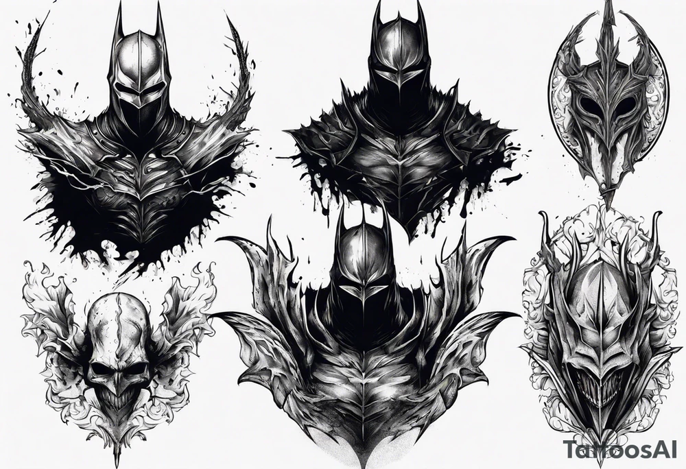 Dark knight Artorias tattoo idea
