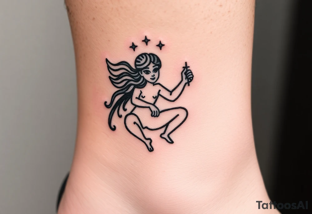 Cool gemini tattoo idea