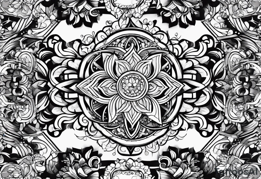 armband, only lines tattoo idea