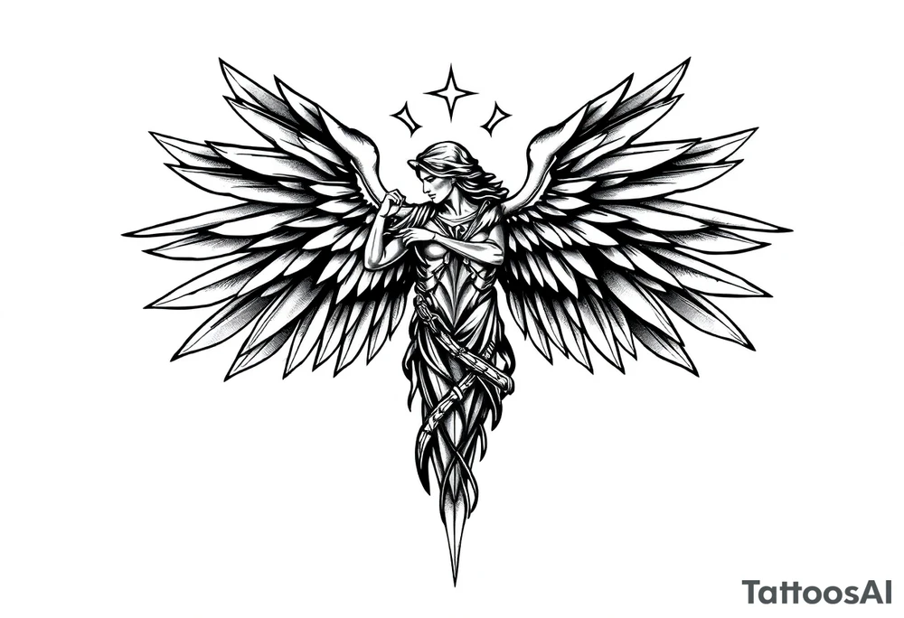 Holy Archangel, Biblical, Christian, Archangel Michael tattoo idea Holy Archangel, Biblical, Christian, Archangel Michael tattoo idea