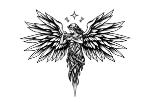 Holy Archangel, Biblical, Christian, Archangel Michael tattoo idea