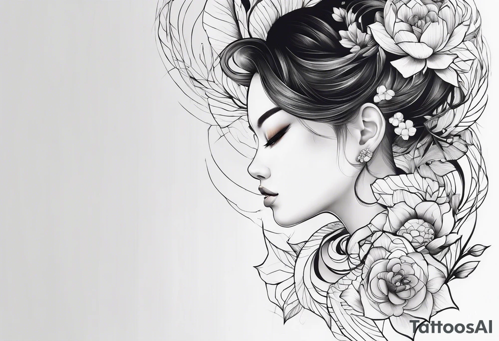 靜水流得很深 tattoo idea