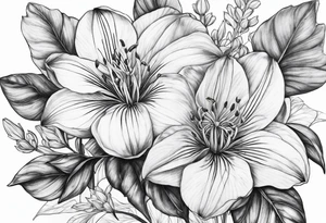 Platycodon grandiflorus tattoo idea