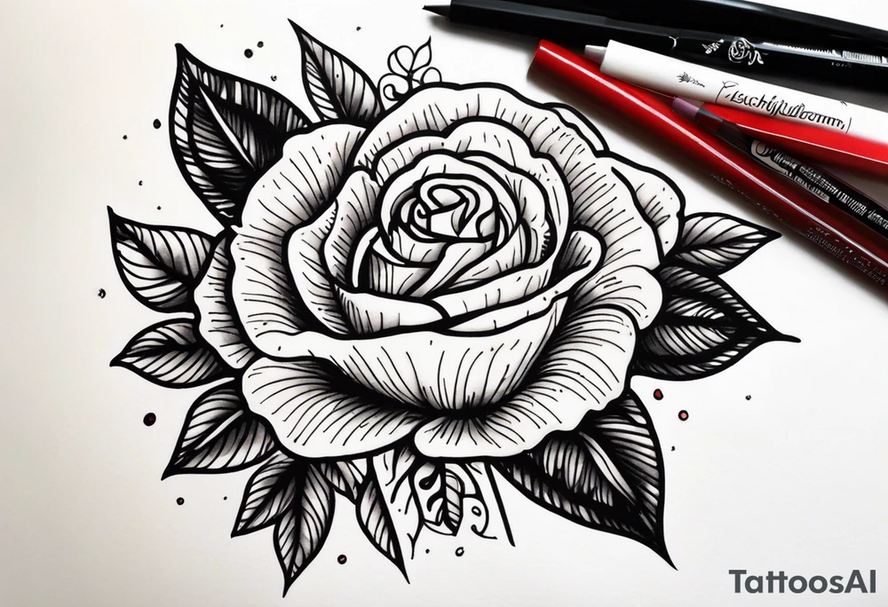 Leuchtturm Stacheldraht Rosen Herz tattoo idea