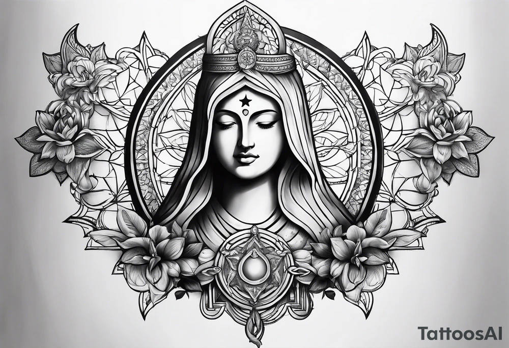 Create a new religion tattoo idea