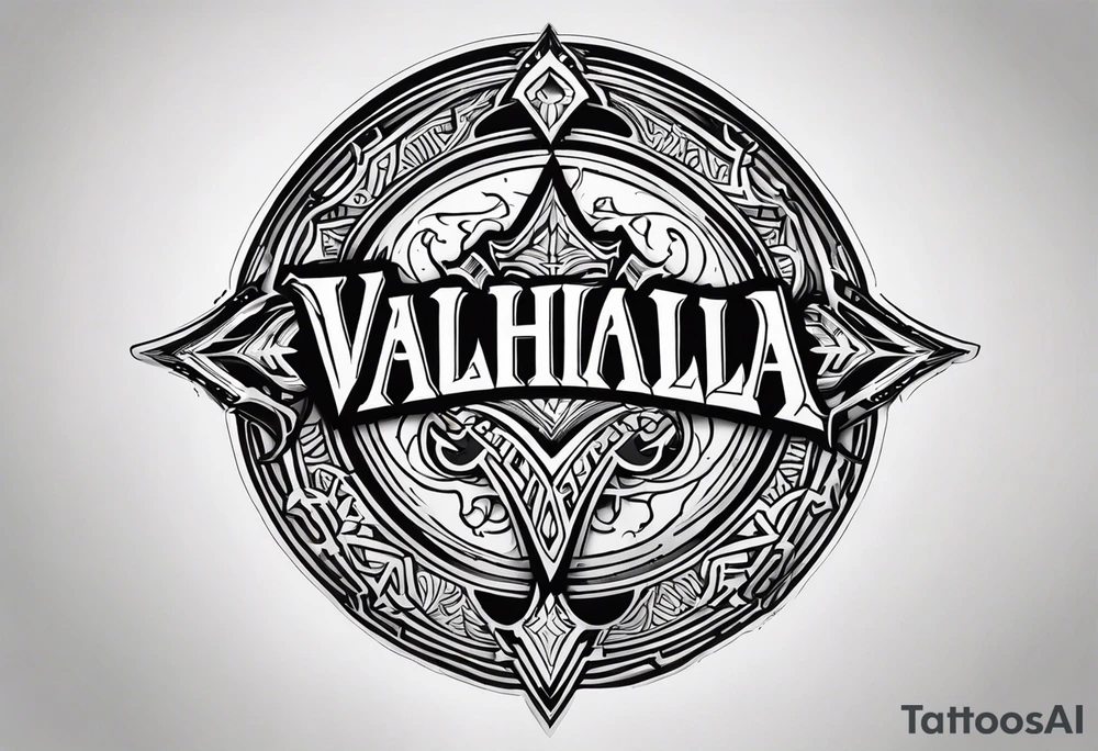 Valhalla tattoo idea