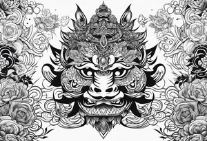 spiritual tattoo idea