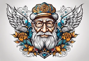 Grandpa passing from prostate cancer tattoo idea